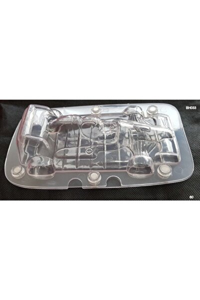 PASTRY PLANET قالب شوكولاتة من البولي كربونات ثلاثي الأبعاد لسيارة السباق