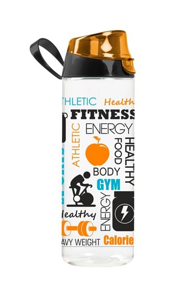 krommet Patterned Sports Water Bottle 0.75 lt