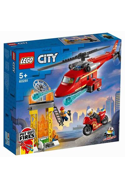LEGO مروحية إنقاذ حريق المدينة 60281