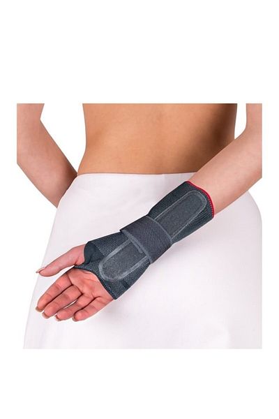 Orthocare 4910 Manucare II Comfort محبوك - جبيرة معصم لليد اليمنى مع دعم إضافي