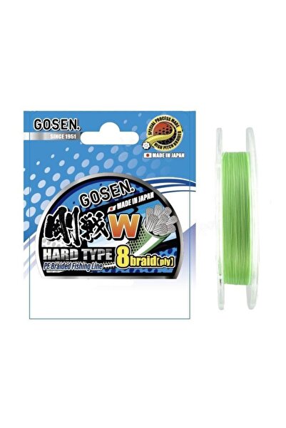GOSEN W8 Hard Type 150m Açık Yeşil 0.8pe-0.153mm