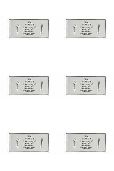 Porland Be Happy Breakfast Plate 27cm Set of 6