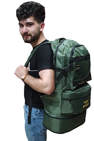 ZERRİN Rucsac negru Wander cu capacitate de 65 litri - Geantă pentru guss și ...