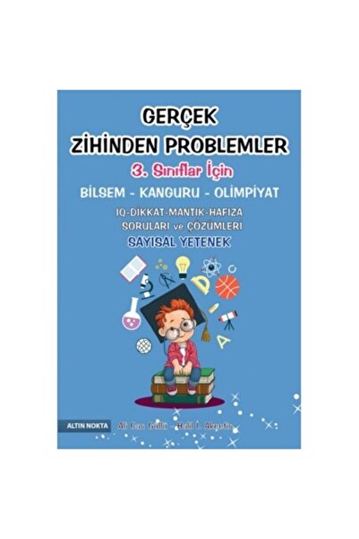 Altın Nokta Yayınları 3. Sınıflar Için Gerçekten Zihinden Problemler Altın Nokta
