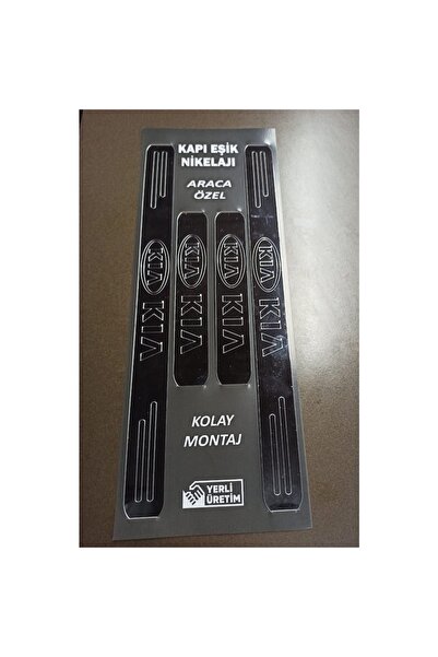 Genel Markalar Kia Picanto Uyumlu Kapı Eşiği 4'lü Set Ön Arka