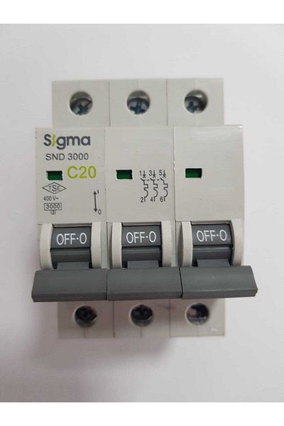 Sigma 3x20a C/3ka W Auto Fuse