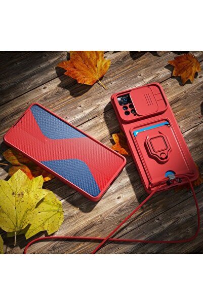 m.tk moveteck Xiaomi Redmi Note 11 Pro Kılıf Kamera Korumalı Sürgülü Lens Yüz...