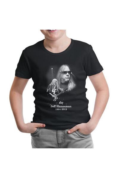 Lord T-Shirt جيف هانيمان - تي شيرت أسود للأطفال