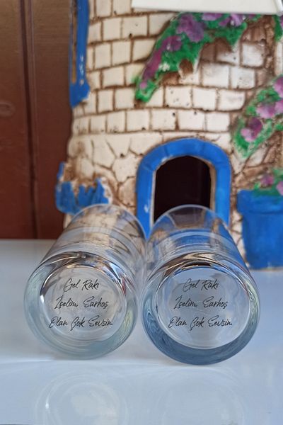 Paşabahçe Bottomed Sözler Raki Glass 2 Pieces (gel Raki)