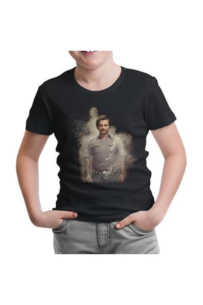 Lord T-Shirt ناركو - تي شيرت بابلو إسكوبار أسود للأطفال