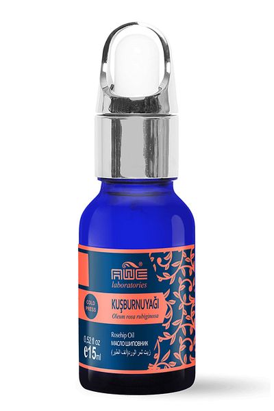 Awe Laboratories 15 ml Capacity Rosehip Carrier Oil