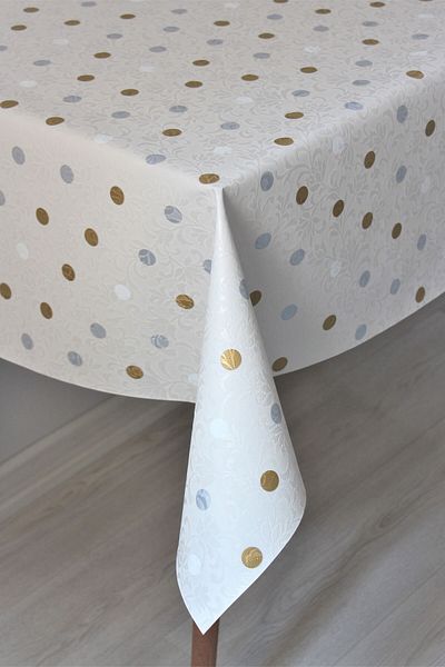 DDHOME Lined Erasable PVC Oilcloth Tablecloth 514points - 1035-3a
