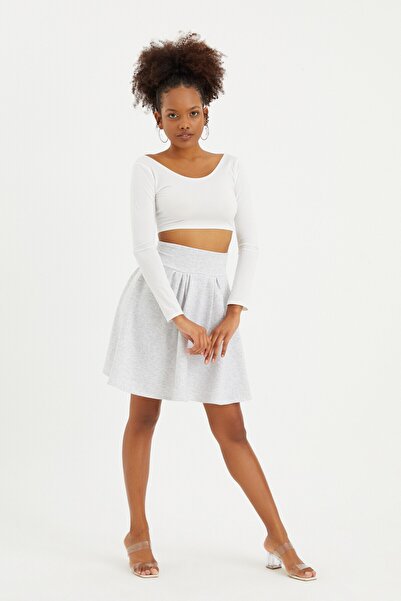 Quincey Grimelange Pleated Skirt