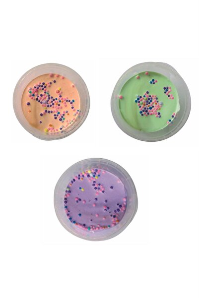 AVMmarketim عجينة لعب سلايم رغوية غير قابلة للالتصاق مكونة من 3 قطع