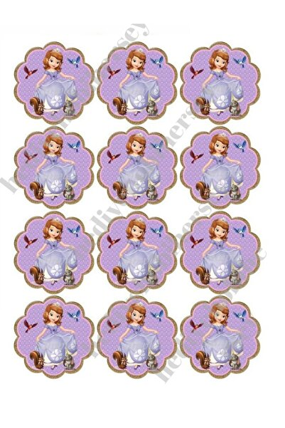 hediyehobihersey الصالحة للأكل ورقة كعكة صورة كوكي طباعة صوفيا الأرز ورقة كعك...