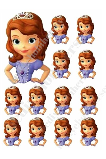 hediyehobihersey الصالحة للأكل ورقة كعكة صورة كوكي طباعة صوفيا الأرز ورقة كعك...