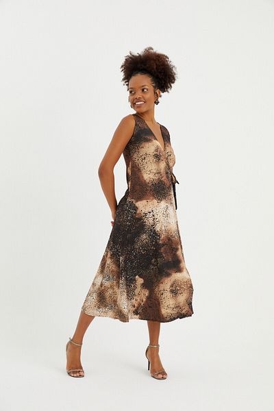 Quincey Φόρεμα Maxi Wrap