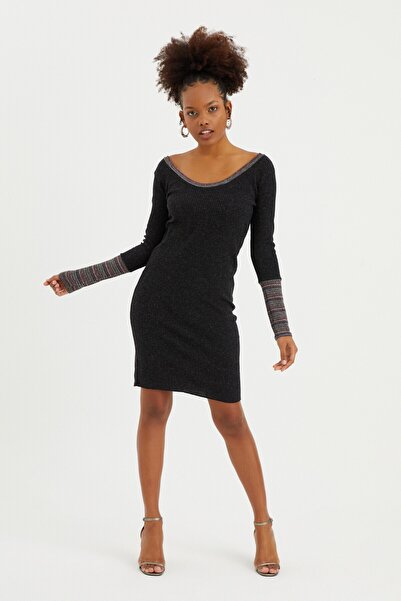 Quincey Smoked Knitwear Dress