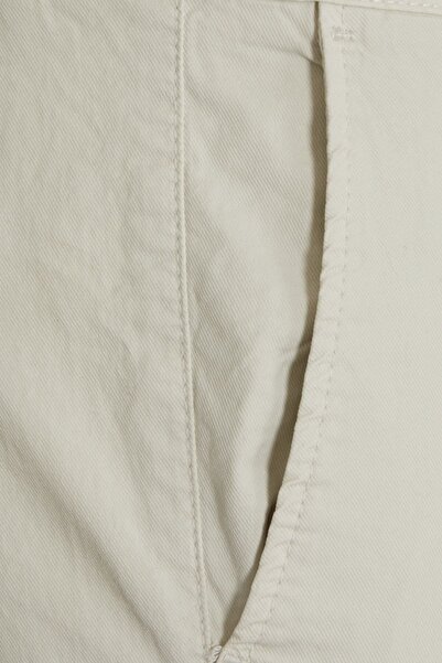 Hatemoğlu Taş Dinamik Fit Düz Pamuklu Yandan Cep Jogger Kanvas Pantolon