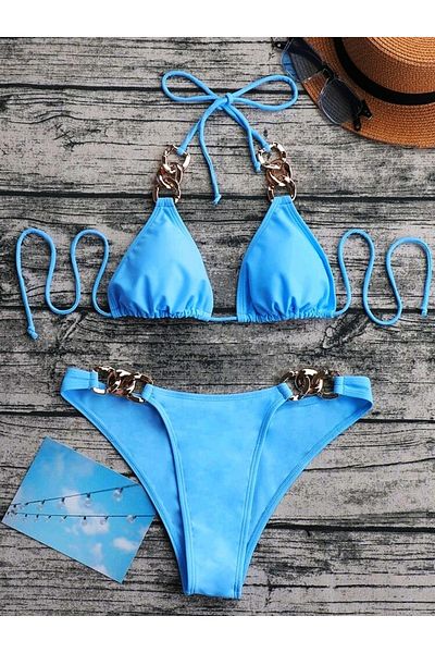 nuriçgiyim Set bikini cu lanț