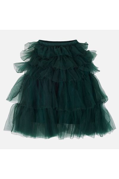 MAYORAL Tulle Ruffle Skirt