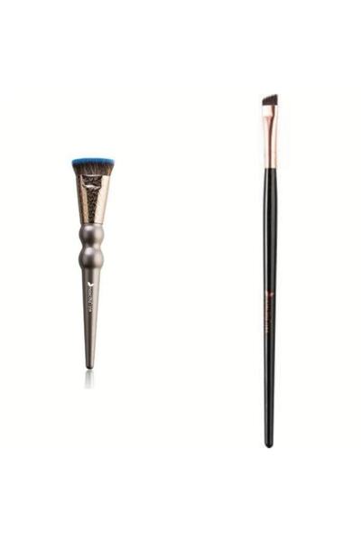 nascita Set de pensule pentru contur și eyeliner