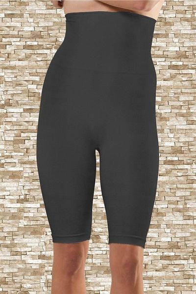 Formfit Corset negru, fără sudură, subțire, cu picior lung