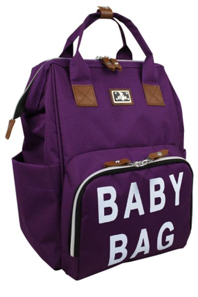 Stylo Baby Bag Backpack Purple