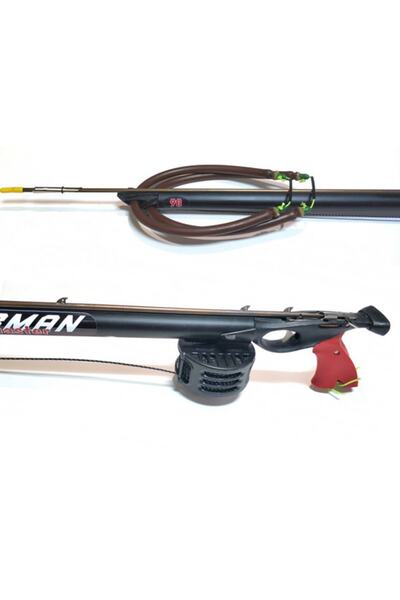 Genel Markalar Çift Lastikli Makaralı Zıpkın 110cm, Siyah, Su Altı Balıkçılık...