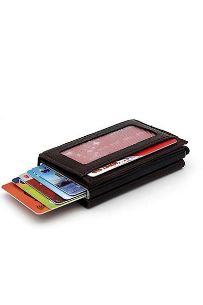 MKM MAN Mbsg Group Mkm Magnet Automatic Mechanism Card Holder & Wallet