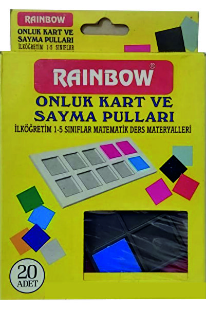 Rainbow Onluk Kart Ve Sayma Pulları