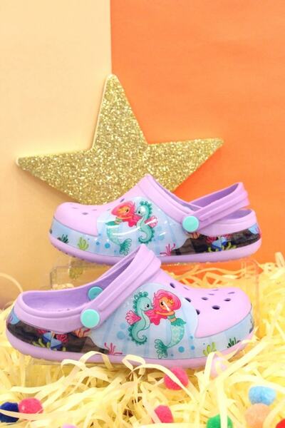 solariz Papuci unisex pentru copii cu caracter sirenă