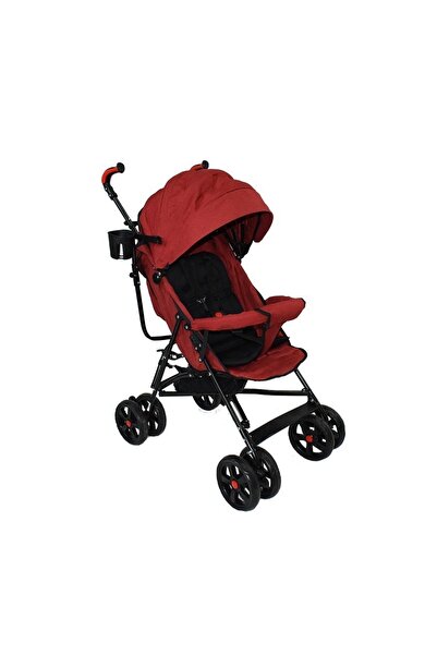 BabyHope Sa7 Baston Bebek Arabası Kırmızı