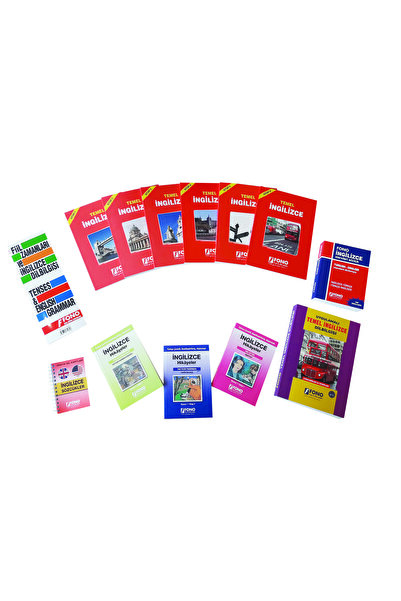 Fono Yayınları Fono Ingilizce Set (11 KİTAP 7 CD) | Kolektif |