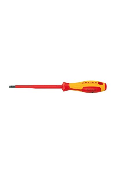 Knipex 98 20 25 Izoleli Düz Ağız Tornavida