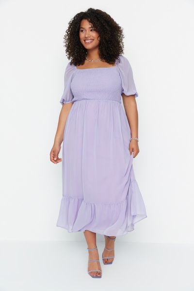 Purple Plus Size Dresses Styles, Prices ...