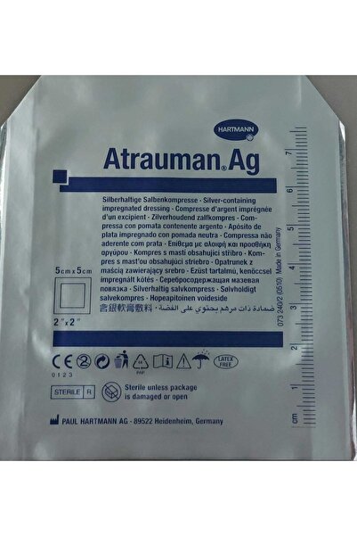 Hartmann Atrauman Ag Gümüşlü Tül Yara Örtüsü 5cm*5cm 1 Adet