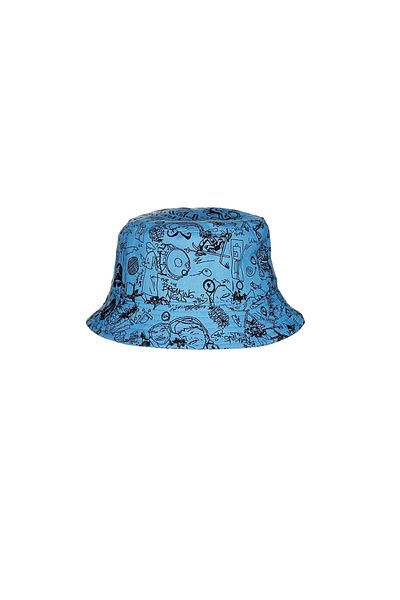 Fonem Unisex 100% Cotton Paris Hat Fo 7066 Turquoise