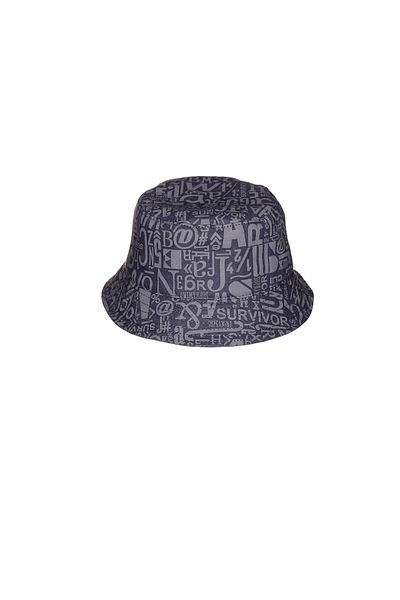 Fonem Unisex 100% Cotton Paris Hat Fo 7066 Navy Blue-grey