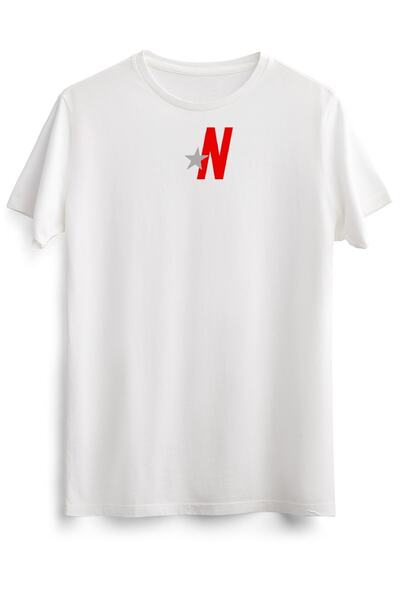 GreenMint تي شيرت أبيض للجنسين من Don't التغيير الأساسي