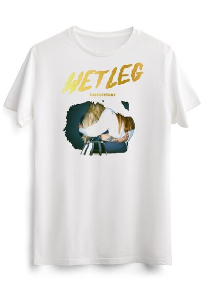 GreenMint تي شيرت أبيض للجنسين أساسي للساق الرطبة