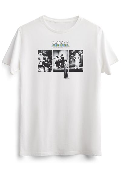 GreenMint تي شيرت أبيض للجنسين برودواي أساسي