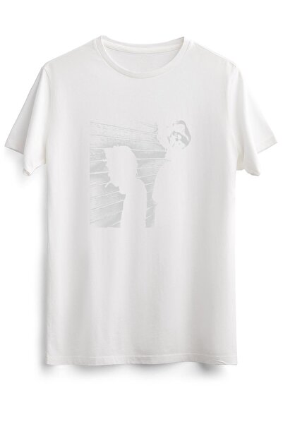 GreenMint تي شيرت أبيض للجنسين من Nick Cave - نيكولاس إدوارد كاف كلاسيك