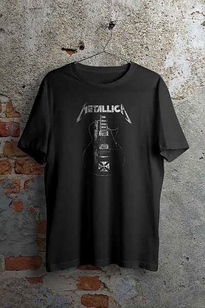 RUA WEAR Tricou cu imprimeu Metalica Design Tesatura de calitate premium