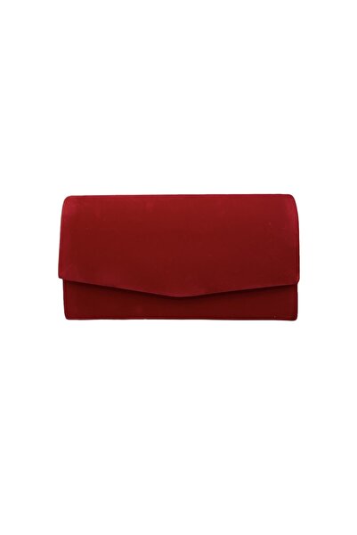 Busrabags Red Nubuck Women's Evening Dress Bag
