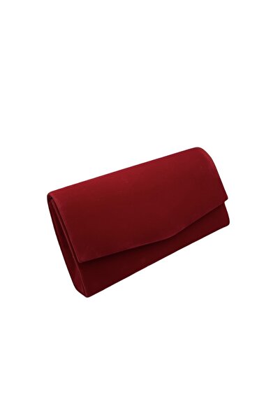 Busrabags Red Nubuck Women's Evening Dress Bag