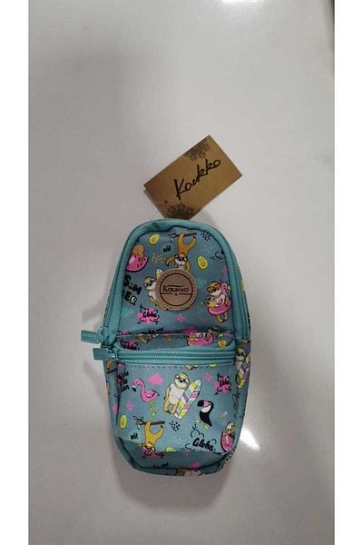 KAUKKO Emir Stationery Kaukka Nature Junior Τσάντα Μολύβι Τσάντα (summer Slots) K2325