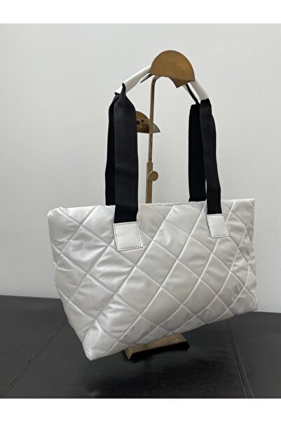 sisa.art Saten Kapitoneli Omuz Cantasi