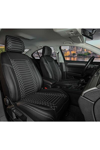 Stil Audi Q5 Luxury Leather Auto Seat Cover Front/Back Set