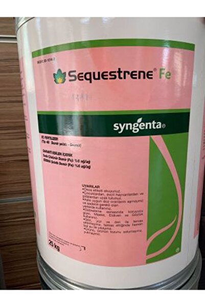 SYNGENTA Sequestrene Fe Şelatlı Demir 25kg Demir